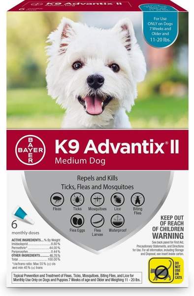 Bayer K9 Advantix II Medium Dog - Main Image