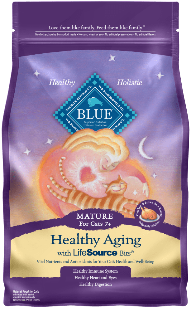 Blue Buffalo Healthy Aging Natural Chicken Brown Rice Mature