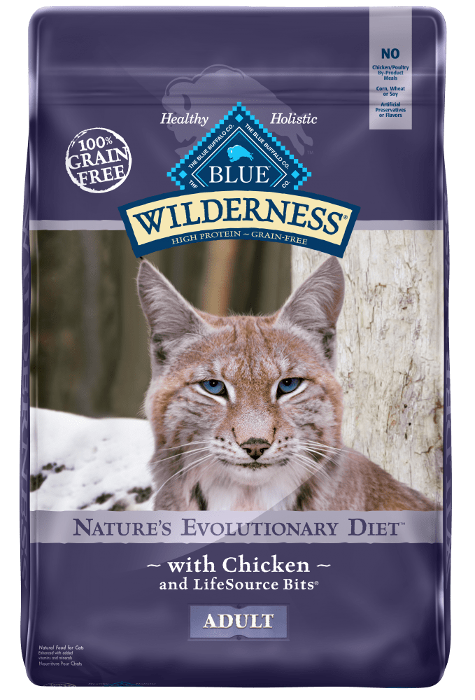 Blue Buffalo Wilderness Grain Free Chicken Recipe Dry Cat Food