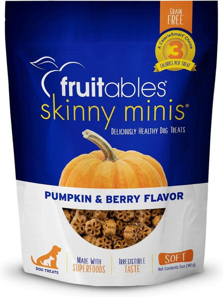 Fruitables Skinny Mini Pumpkin Blueberry Dog Treats
