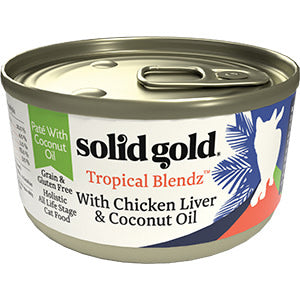 Solid Gold Tropical Blendz With Chicken Liver & Coconut Oil Canned Cat Food