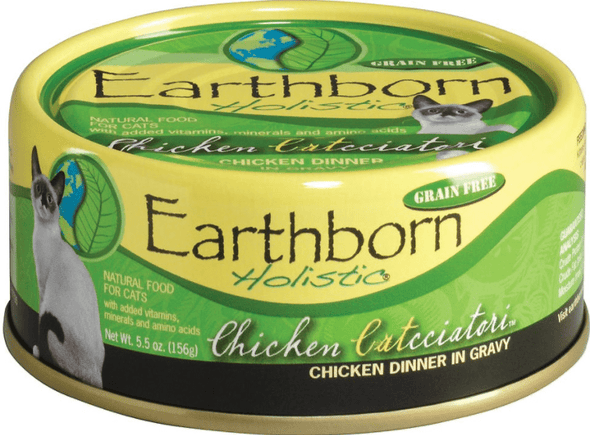 Earthborn Holistic Chicken Catcciatori Grain Free Single Canned Cat Food