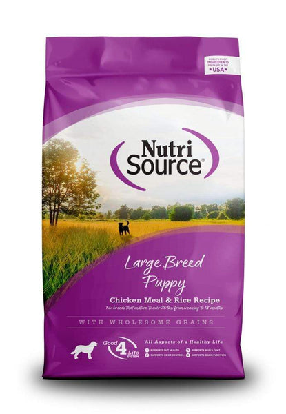 Rice Recipe Nutrisource Large Breed Puppy Food Reviews NutriSource