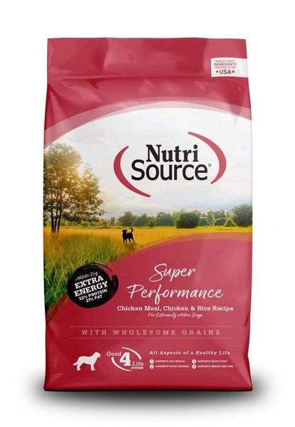 NutriSource Super Performance Chicken Rice Dry Dog Food