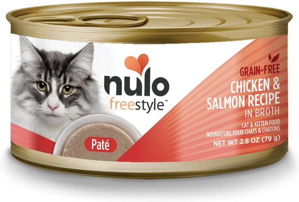 Nulo Freestyle Cat Kitten Chicken Salmon Pate Recipe Wet Cat Food