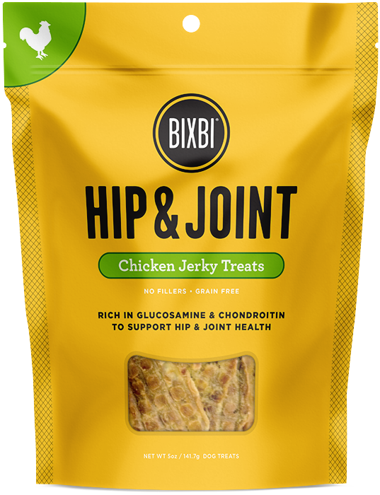 Bixbi Hip & Joint Chicken Breast Jerky Dog Treats