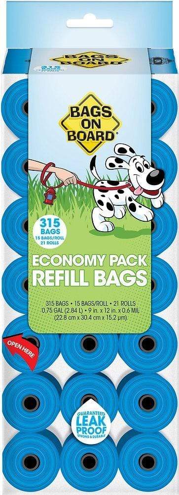 Bags on Board Refill 315 Blue Bags