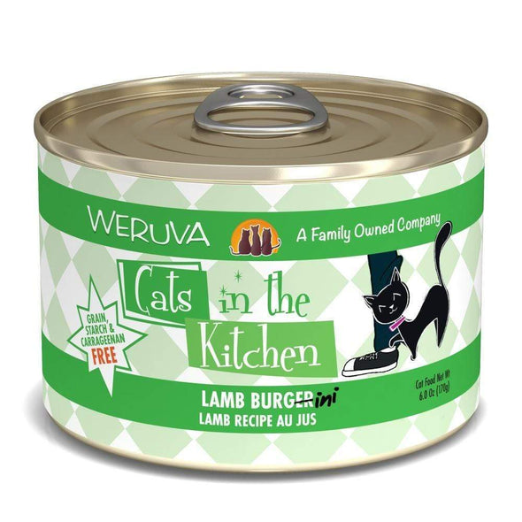 Weruva Cats in the Kitchen Lamb Burgerini Single Canned Cat Food