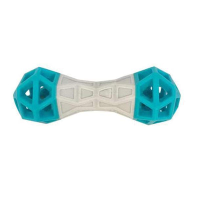 Totally Pooched Flex N Squeak Teal Toy for Dogs