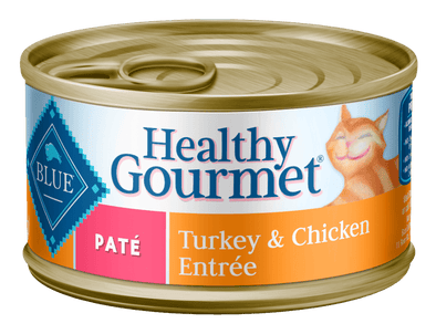 Blue Buffalo Healthy Gourmet Adult Turkey and Chicken Entree Canned Cat Food