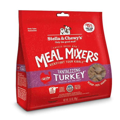 Stella & Chewy's Freeze Dried Raw Tantalizing Turkey Meal Mixers Grain Free Dog Food Topper