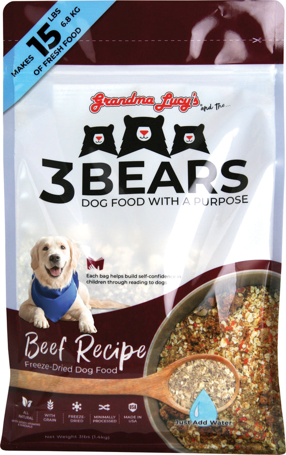 Grandma Lucy's 3 Bears Beef Dog Food