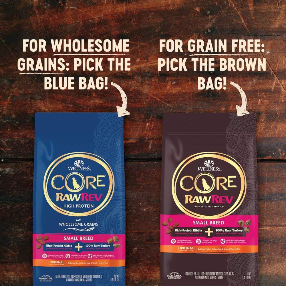 Wellness core natural shop grain free small breed