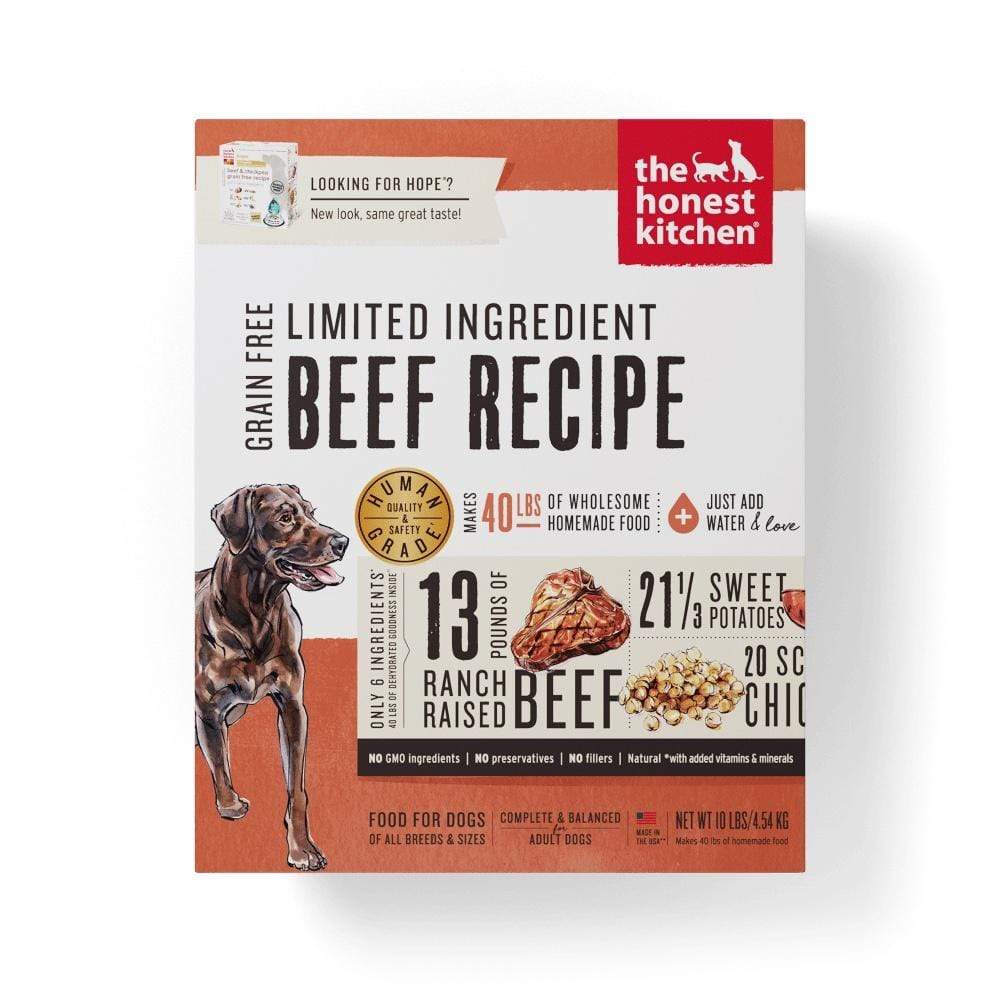 The Honest Kitchen Dehydrated Grain Free Beef Recipe Dog Food