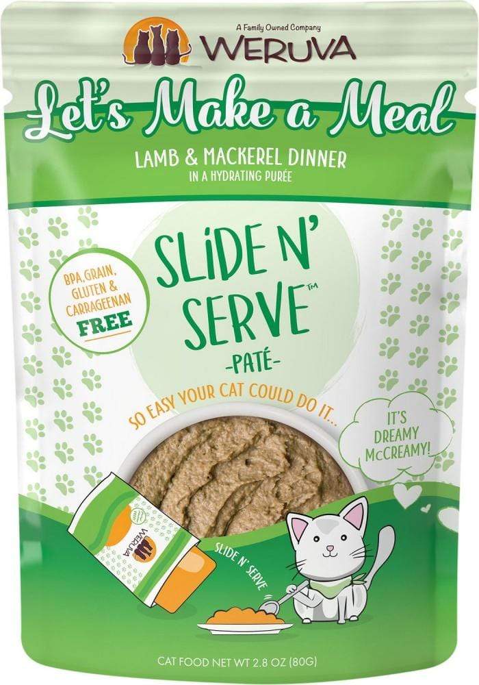 Weruva Slide N' Serve Grain Free Let's Make a Meal Lamb Mackerel Din