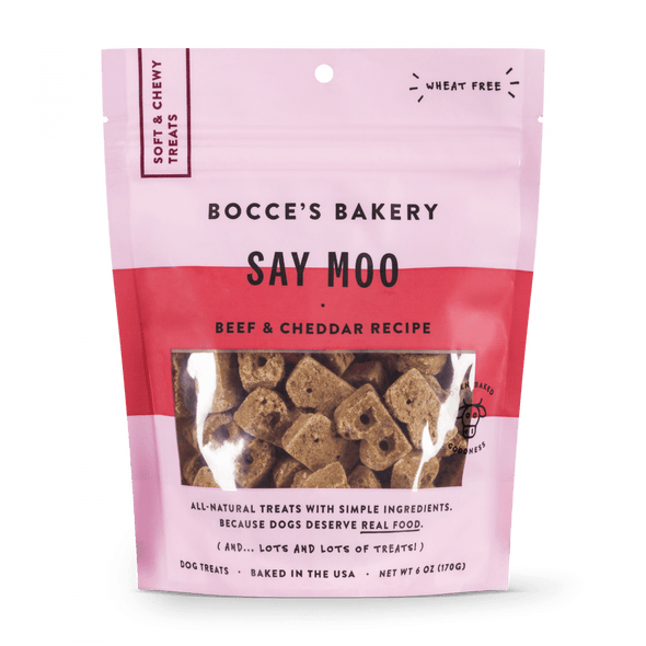Bocce's Bakery Every Day Say Moooo Soft & Chewy Dog Treats