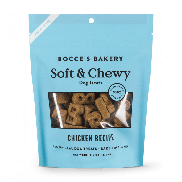 Bocce's Bakery Soft & Chewy Chicken Recipe Dog Treats