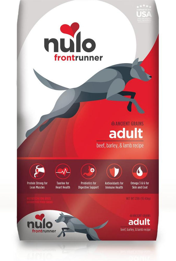 Nulo Frontrunner Beef with Barley & Lamb Adult Dry Dog Food