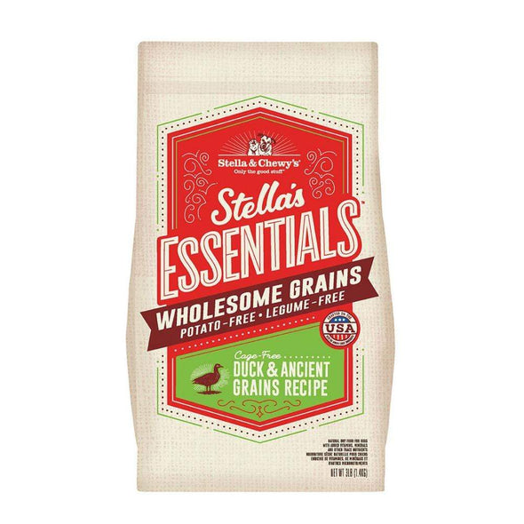 Stella & Chewy's Stella's Essentials Kibble Cage Free Duck & Wholesome Grains Recipe Dry Dog Food