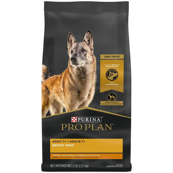 Purina Pro Plan Bright Mind Adult 7+ Chicken Rice Formula Dry Dog Fo