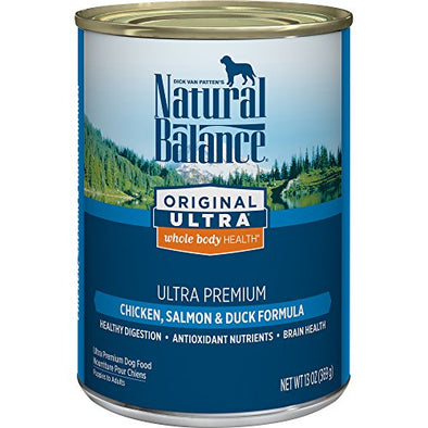 Natural Balance Original Ultra Premium Chicken Salmon & Duck Formula Canned Dog Food
