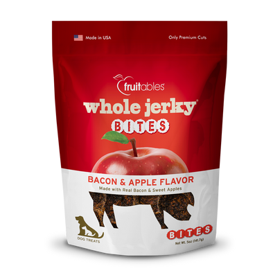 Fruitables Whole Jerky Bites Bacon & Apple
