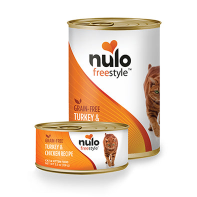 Nulo FreeStyle Grain Free Turkey & Chicken Recipe Canned Cat Food
