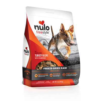 Nulo Freestyle Grain Free Turkey Recipe with Cranberries Freeze-Dried Raw Dog Food