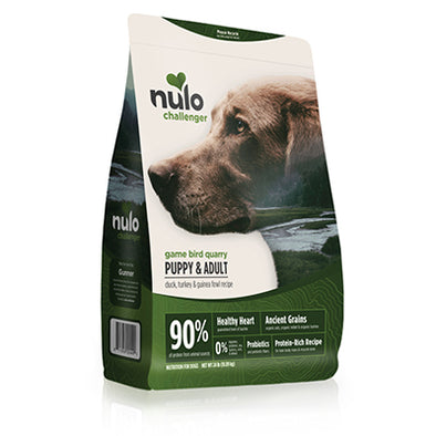 Nulo Challenger Duck with Turkey & Guinea Fowl Recipe Dry Dog Food