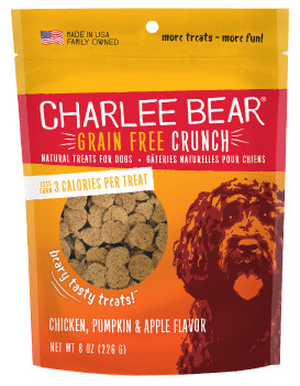 Charlee Bear Bear Crunch Grain Free Chicken Pumpkin & Apple Treats
