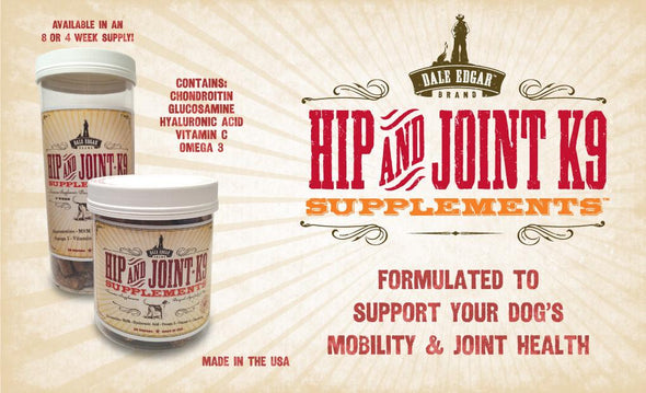 Dale Edgar Hip and Joint K9 Supplements