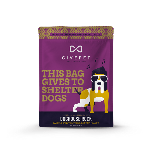 Give Pet Dog House Rock Treats for Dogs