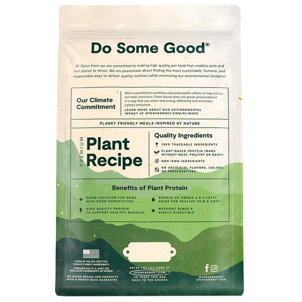 Open Farm Kind Earth Plant Recipe Dry Dog Food