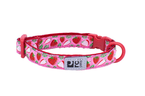 RC Pets Kitty Breakaway Collar for Cats in Strawberries Pattern
