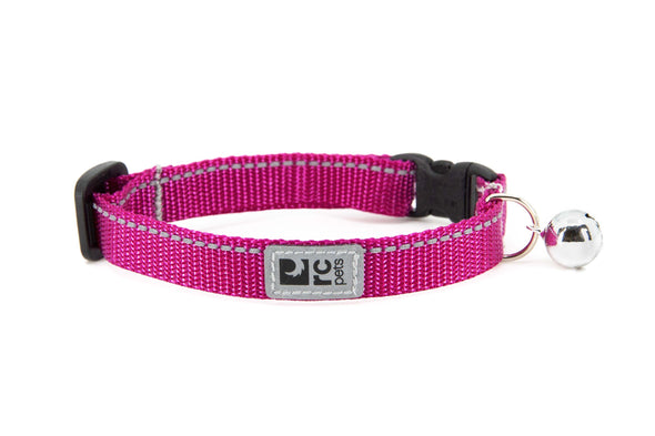 RC Pets Kitty Primary Breakaway Collar for Cats in Mulberry
