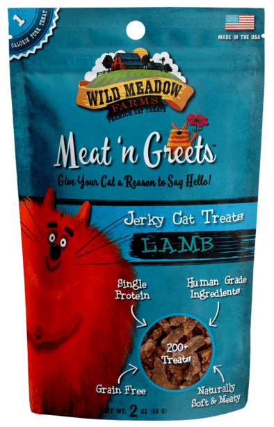 Wild Meadow Farms Lamb Meat'N Greets Treats for Cats