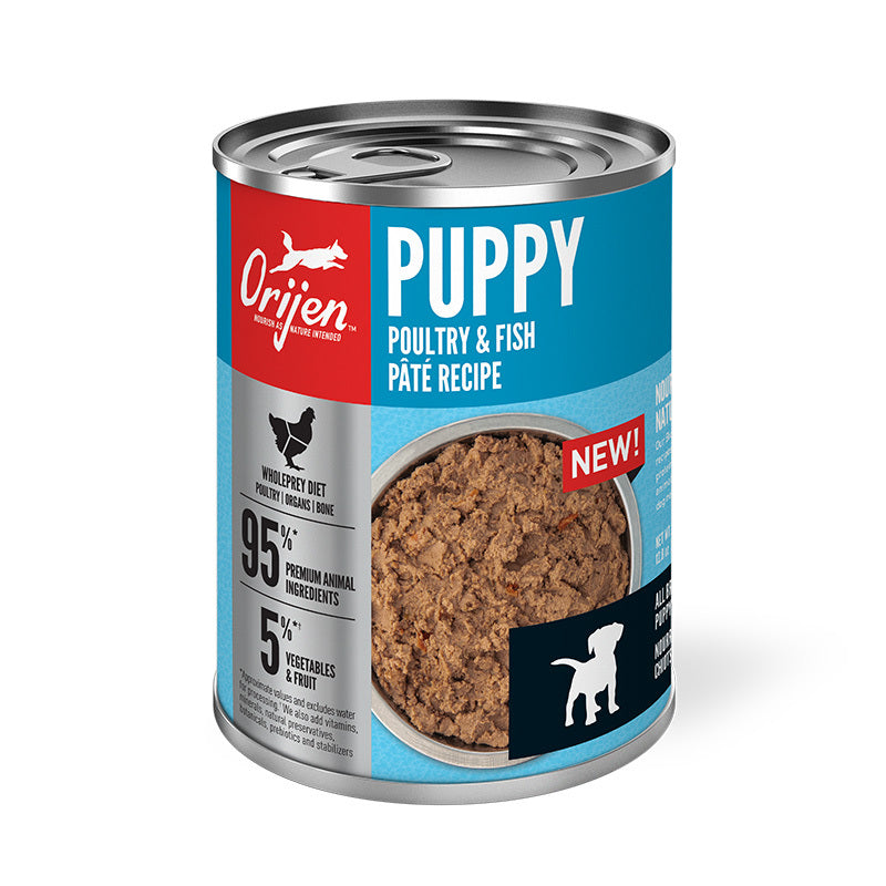 Orijen Puppy Poultry Fish Pate Recipe Canned Dog Food