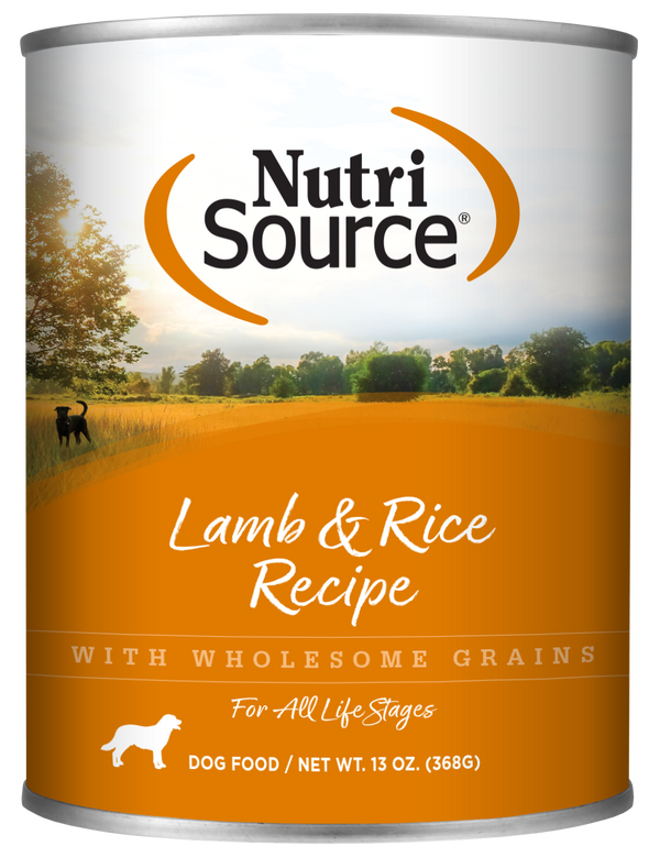 NutriSource Lamb & Rice Formula Canned Dog Food