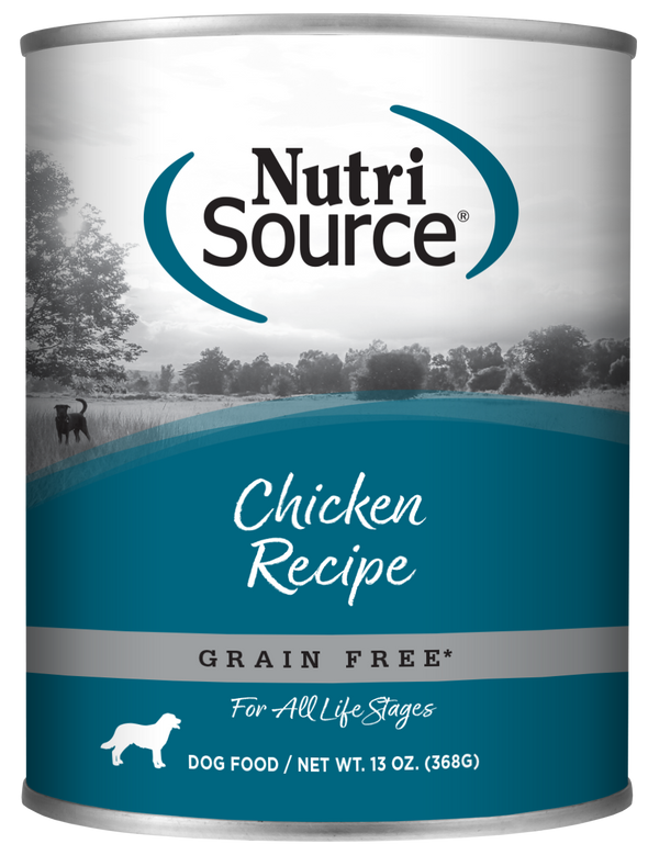 NutriSource Grain Free Chicken Canned Dog Food