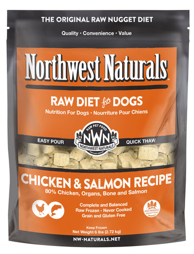 Northwest Naturals Frozen Chicken & Salmon Nuggets Dog Food