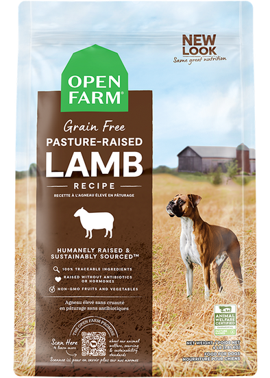 Open Farm Grain-Free Pasture Raised Lamb Recipe Dry Dog Food