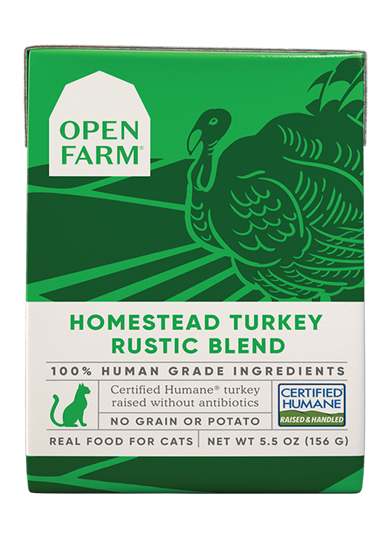 Open Farm Grain Free Homestead Turkey Recipe Rustic Blend Wet Cat Food