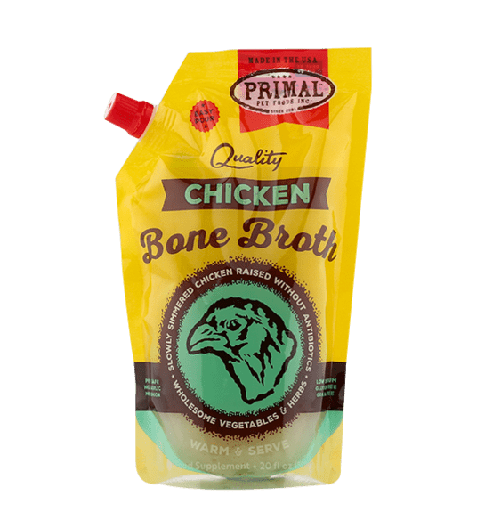 Primal Chicken Bone Broth for Pets