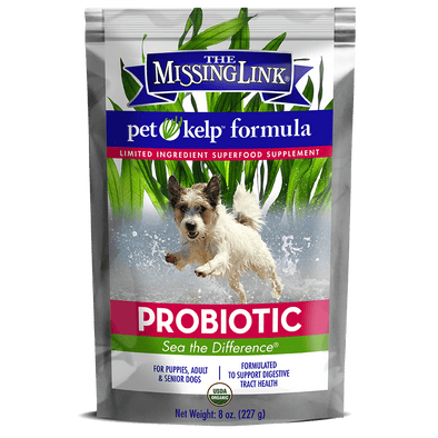 The Missing Link Pet Kelp Formula Probiotic Blend Limited Ingredient Superfood Supplement for Dogs
