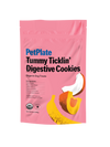 PetPlate Tummy Ticklin' Digestive Cookies Organic Dog Treats for Dogs
