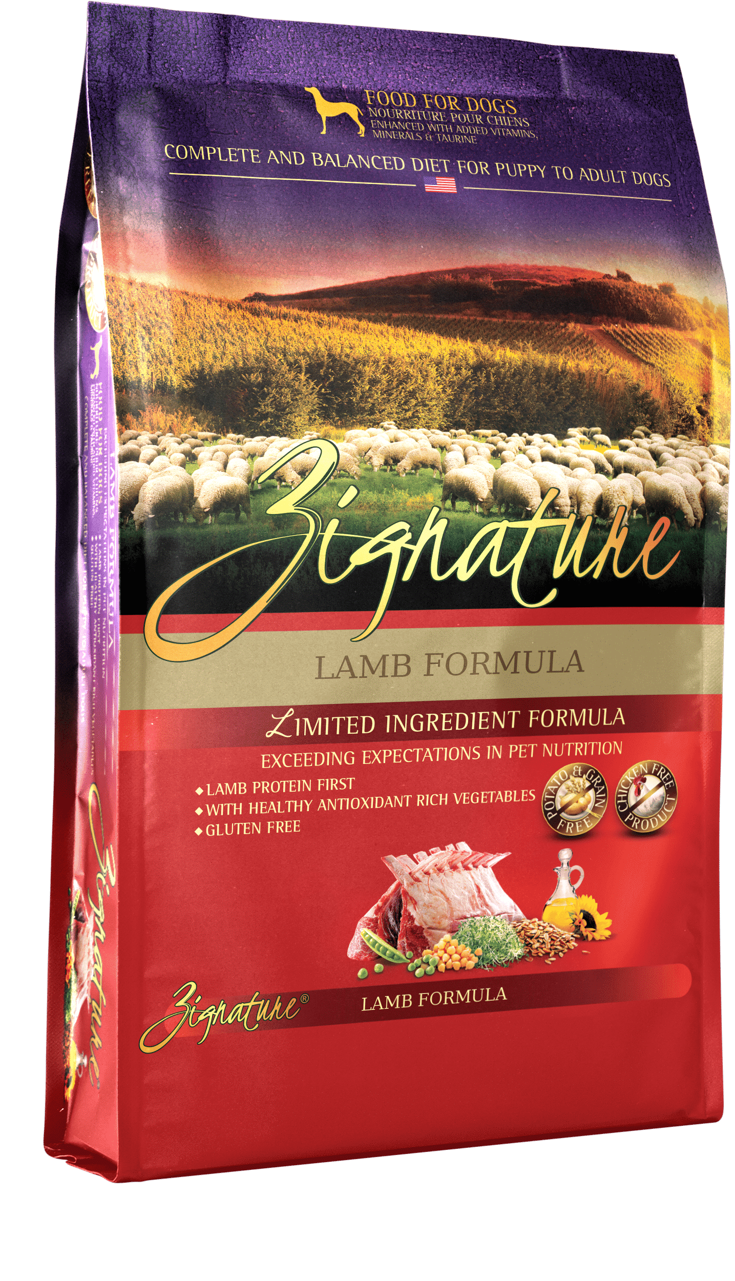 Zignature Limited Ingredient Lamb Formula Dry Dog Food