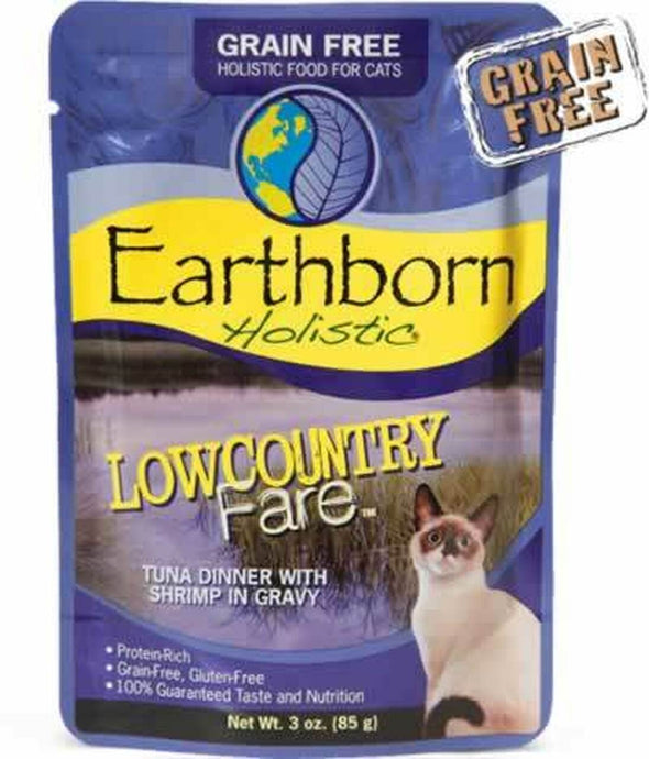 Earthborn Holistic Lowcountry Fare Tuna Dinner with Shrimp in Gravy Wet Cat Food