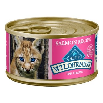 Blue Buffalo Wilderness Grain Free Kitten Salmon Entree