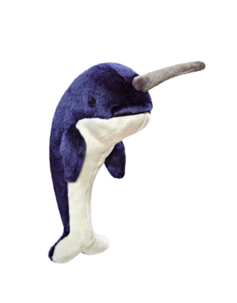 large stuffed narwhal