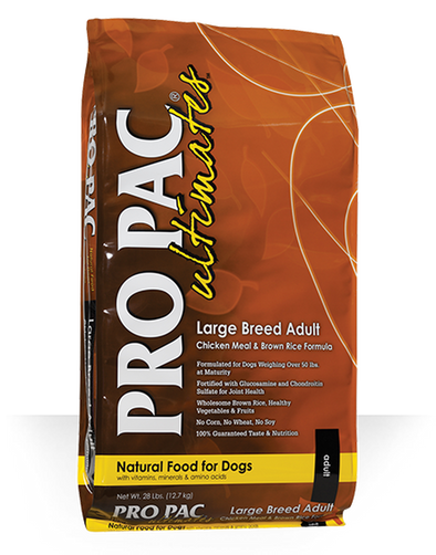 Pro Pac Ultimates Large Breed Adult Chicken Meal & Brown Rice Formula